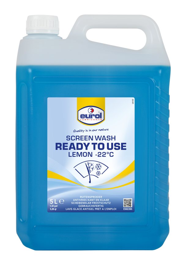Eurol Screenwash Lemon -22 Ready to use